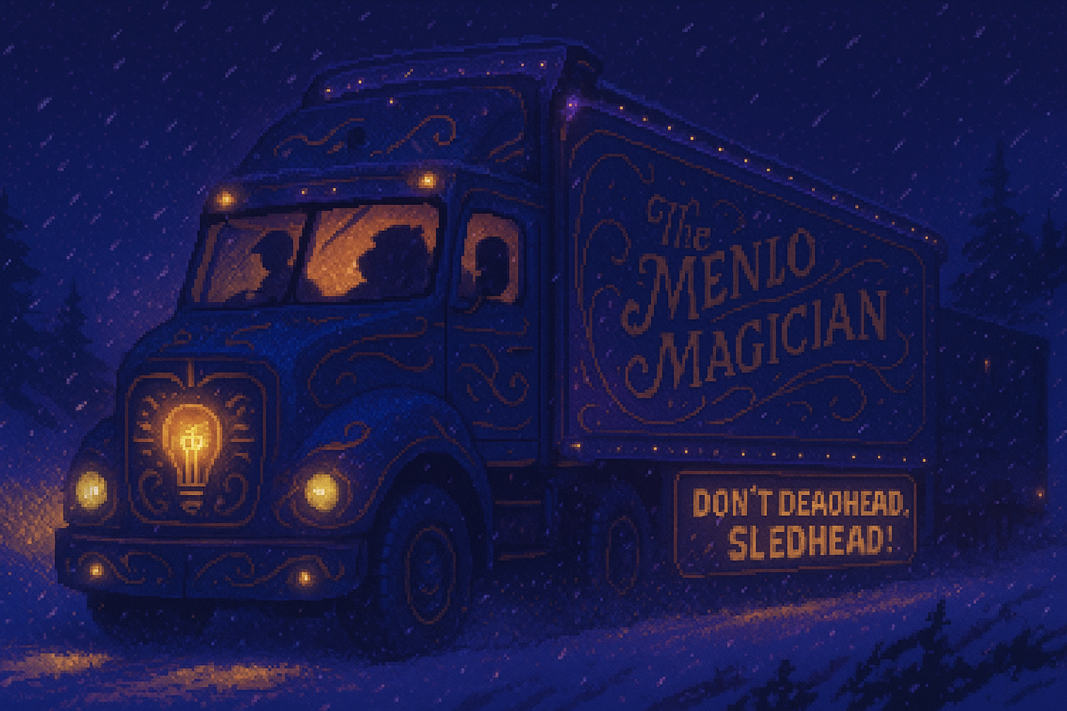SledHEAD Flavor Art - Menlo Magician