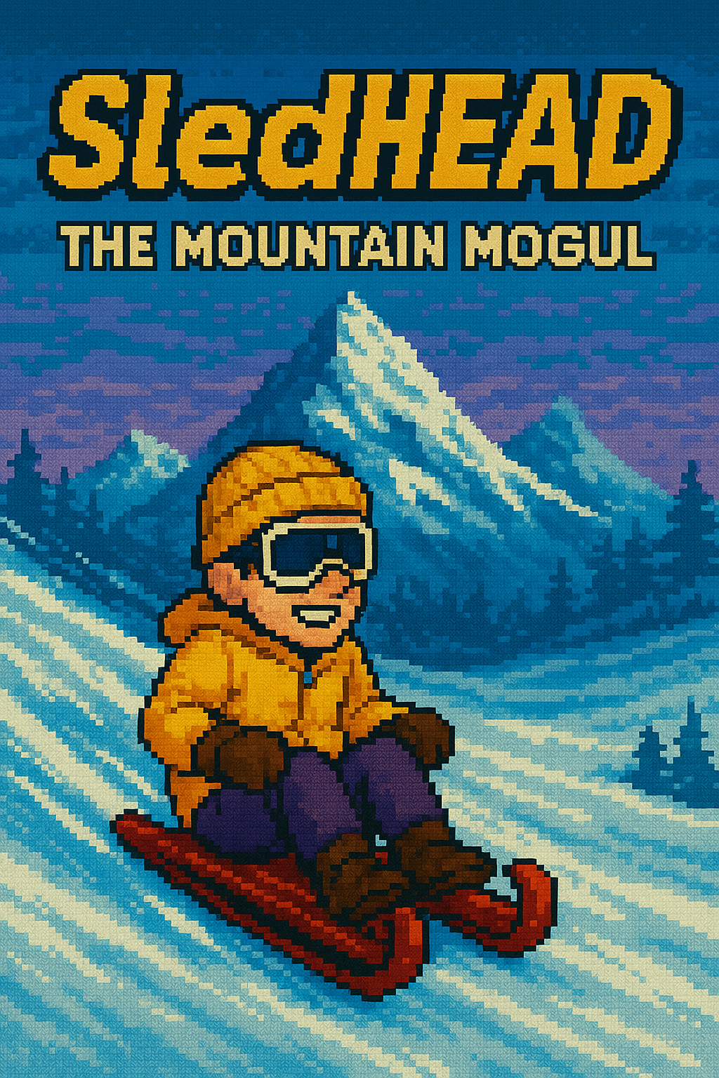 SledHEAD Game Cover Art